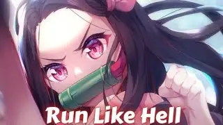 Nightcore - Run Like Hell (Lyrics) (Biometrix ft. Neoni)