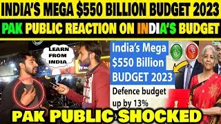 Pakistani Reaction On India's Budget 2023 | Defence Budget | ISRO Budget | Income Tax Budget 2023