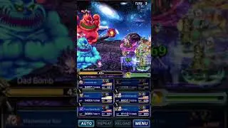 [FFBE] Scorn of Bombs 4 Turns All Missions ! ft. LNY units