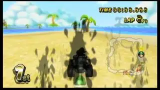 Mario Kart Wii: GBA Shy Guy Beach [HD]