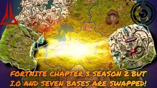 Fortnite Chapter 3 Season 2 - but the I.O and seven bases are Swapped!