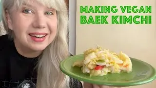 Making Vegan Baek Kimchi: Easy No-Spice Fermentation