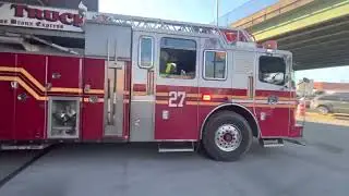 CBX taking in a reported fire