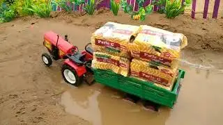 diy tractor stuck in mud .mini science project 1।। diy tractor !!@ramcreators #keepvilla
