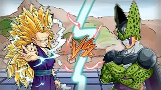 [What-if] SSJ3 Teen Gohan Vs Cell