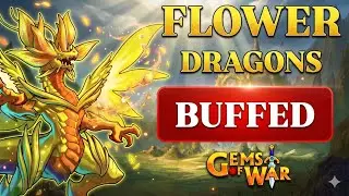Flower Dragon Got Buffed | New Weapons | Gems of War Spoilers for The Upcoming Week