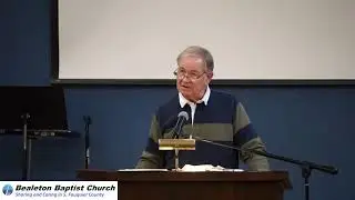 Bealeton Baptist Church Community Bible Study with Dr. Brock Price