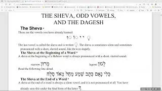 Hebrew Language Study/Practice Class 10/8/22 Lesson by Zaqan Yaiqab Ban Yahawadah