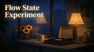 Flow State Experiment #03 | Rain & Vinyl Lo-Fi for Focus