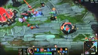 7 Kills in a Row (no penta) - League of Legends