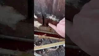 RV water damage repair BEFORE and AFTER #shorts #rv