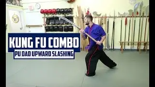 Kung Fu Combo - Pu Dao - Horse Chopper - Upward Slashing