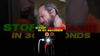 STOP Tension Headaches in 30 Seconds ⚡️ (Traps Release)