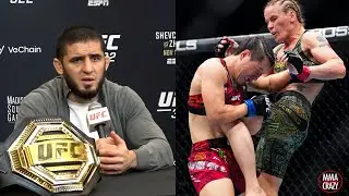 Islam Makhachev on Zhang Weili loss to Valentina Shevchenko 