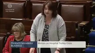 Deputy Anne Rabbitte: Hospital Trolley Crisis Motion   16.01.2018