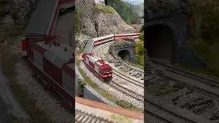 180 DR mit EC #train #moba #trainspotting #m&auml;rklin #roco #dr #db #br180 #railway #modeltrains #h0