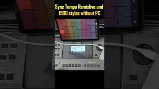 Tempo Sync for remixliv andyamaha model without PC