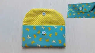 How to sew mini fabric organizer;fast and easy sewing tutorial