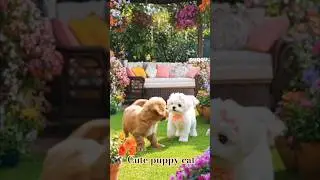 Dog puppy cat rabbit video status #youtubeshorts #ytshorts #shorts #catshorts #puppy #rabbit #garden