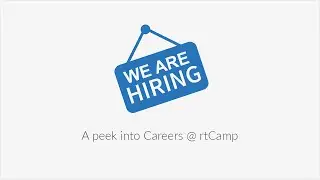 Careers at rtCamp