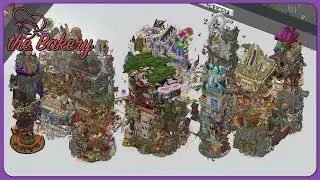 Minecraft Bakery Build Event - 400 PLAYERS, 72 HOURS [DAY 3 - FINALE]