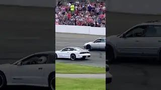 SUBARU OUTBACK VS TRANS AM SPECTATOR DRAGS AT SEEKONK SPEEDWAY!!!