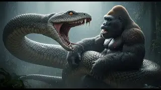 Giant Snake Attack! King Kong vs Titanoboa | The Most Dangerous Hunt Yet