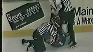 Shayne Stevenson vs Luc Gauthier AHL 91/92