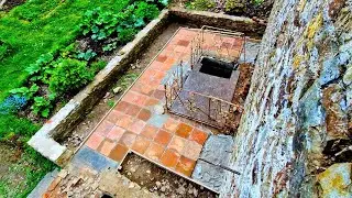 Our Abandoned 100 Year Old Greenhouse #2 Reclaimed Tiled Floor