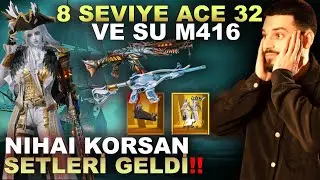 YENİ KORSAN SETLƏRİ GƏLDİ!! 😱 SƏVİYYƏ 8 ACE32 VƏ SU M416 GERİ GƏLDİ!! | PUBG MOBILE