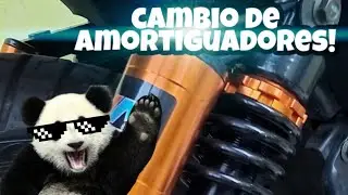 De Gas!...Cambio de amortiguadores a la Dt 150 Sport!
