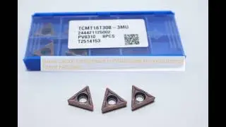 Bronze Carbide Turning Inserts in PV8310 Grade for Optimal Internal Turning Performanc