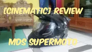 Reviev Fisik Helm MDS Supermoto