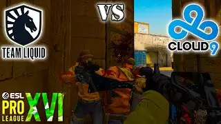 Liquid vs Cloud9 Semi-final BEST HIGHLIGHTS - ESL Pro League Season 16 - CSGO