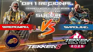 BREADMAN VS SHAOLING DIA 1 REGIONALES TEKKEN WORLD TOUR 2025