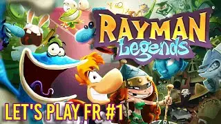 Rayman Legends FR LIVE Partie 1: Les h&eacute;ros de la Crois&eacute;e des R&ecirc;ves sont de retour !!