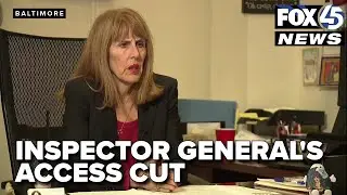 Questions arise after Baltimore City cuts watchdog's access to some information