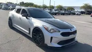 2018 Kia Stinger Sedan Silver
