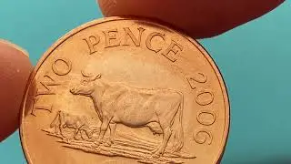 TWO Pence 2006 Coin Guernsey - Which countries' coins should I show in the next video?