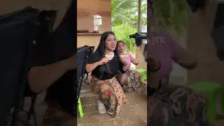 Janda gemoy kalah chalenge #kampung #gadisdesa #sawah #desa #jandadesa