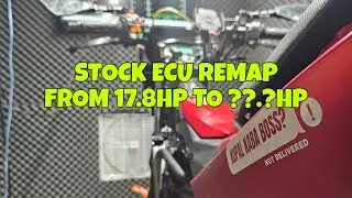 RAIDER 150 FI STOCK ECU REMAP & DYNO TUNE17.8HP TO ??.?HP lets go!