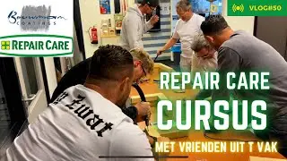 Repair Care Houtrot vullen Cursus met 5 vrienden uit het vak. VLOG#50  Gezelligheid