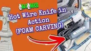 The New Hot Wire Knife in Action