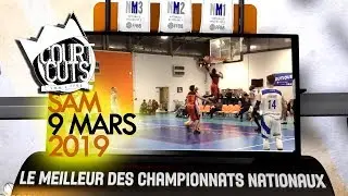 Top 10 CourtCuts FFBB du samedi 9 Mars 2019