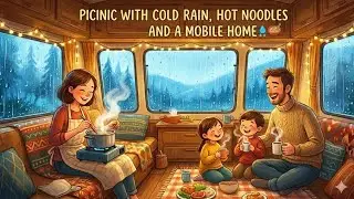 Rainy Day Family Story 🌧️ | Cozy Travel | Emotional Storytelling/&ldquo;बारिश + परिवार = खुशी&rdquo;