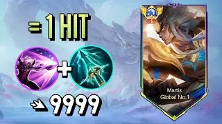 SKY PIERCER + DECIMATION = 1 HIT CLEAR ALL (MOBILE LEGENDS ABUSING NEW ITEM)