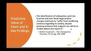 SBC wk 11   Subluxation Biomechanical Models pt 2