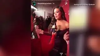 Ashley Graham at Revlon's ''Live Boldly Campaign' red carpet