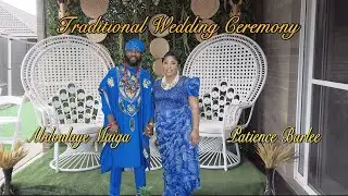 Traditional Wedding of Abdul and Patience