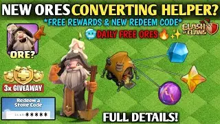 🚨NEW ORES HELPER in Clash Of Clans - Free Shinny,Glowy,Starry Ores & Magic Items Converter Helper!✅